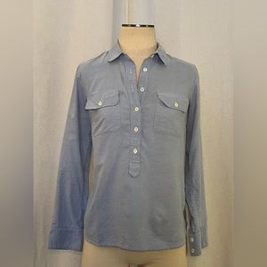 J Crew chambray pullover size 2